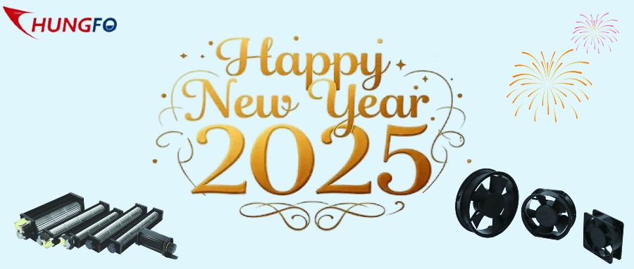 Welcome 2025 New Year's Day, Chungfo Electronic Technology Co., Ltd. wishes you a happy New Year!